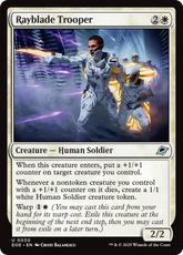 Infante da Raiolâmina / Rayblade Trooper - Magic: The Gathering - MoxLand